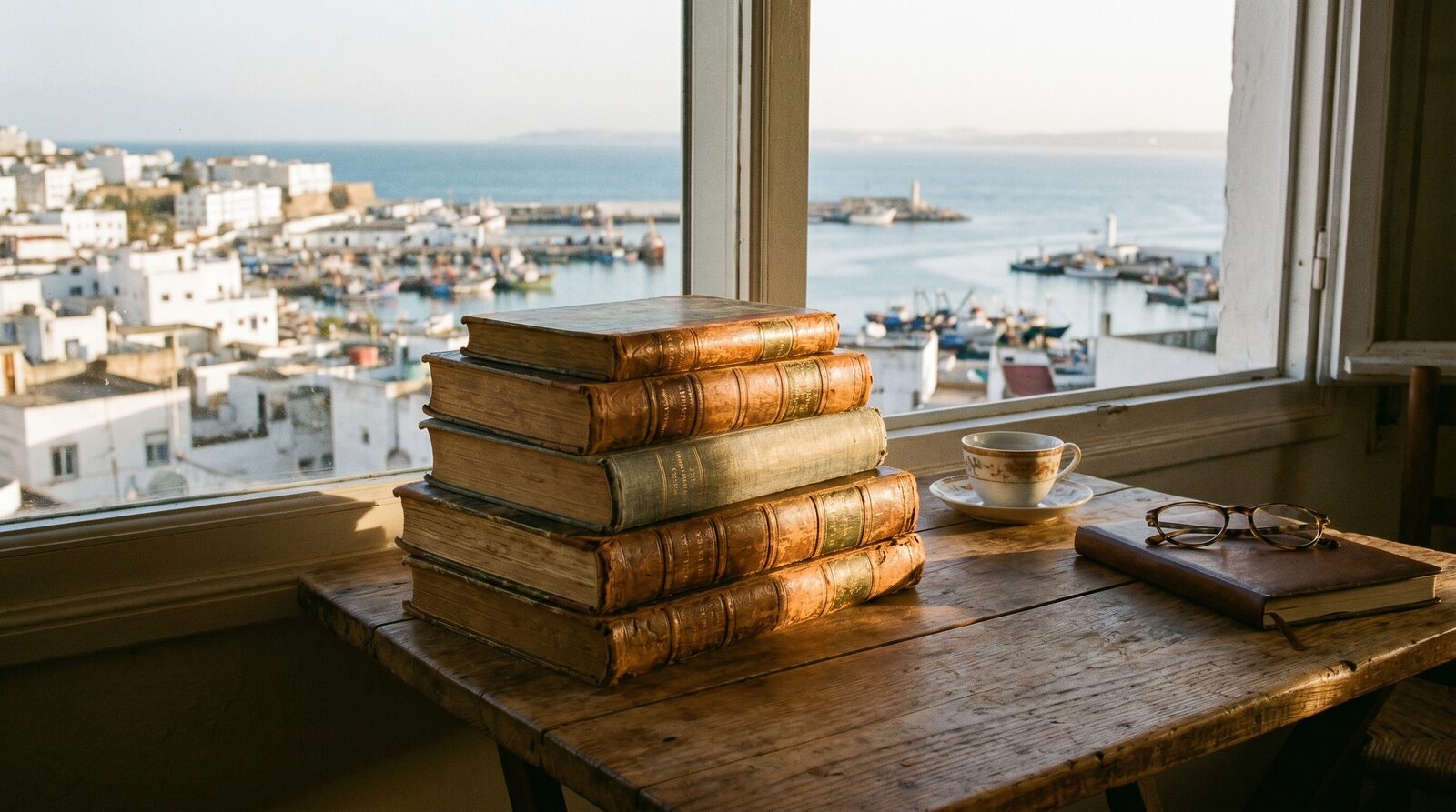 Винтажные книги — Танжер в литературе